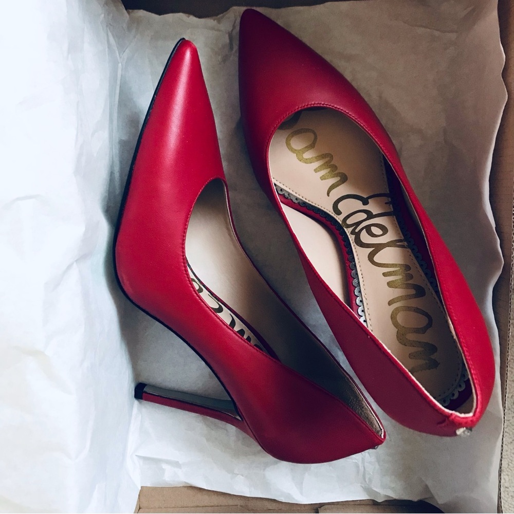 Sam Edelman Red Women's Pumps